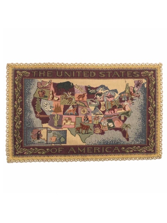 Other - Tapestry - USA Map - Ready to hang